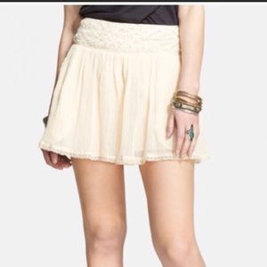 Free people white shorts